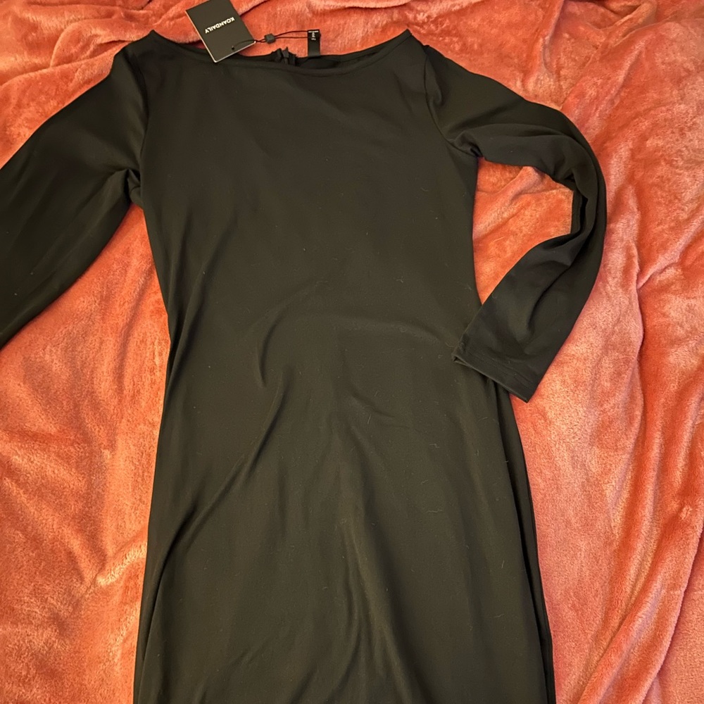 Black Koandaily long sleeved dress